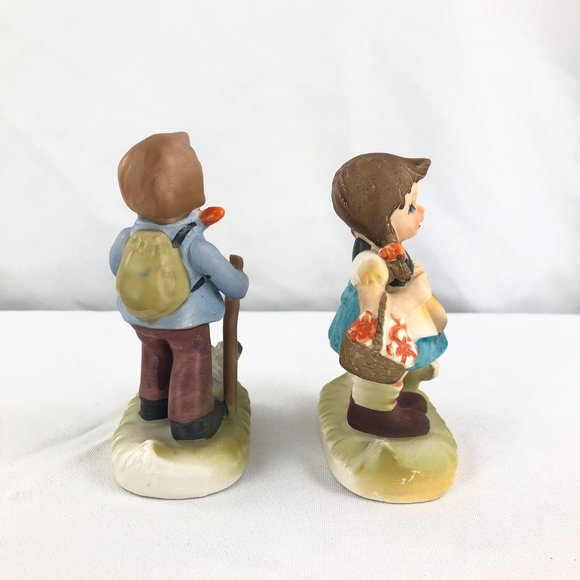 Lot Vintage Ceramic Boy Girl Figurines by CM Inc. Chadwick Japan 50s 60s MCM - Picture 5 of 9
